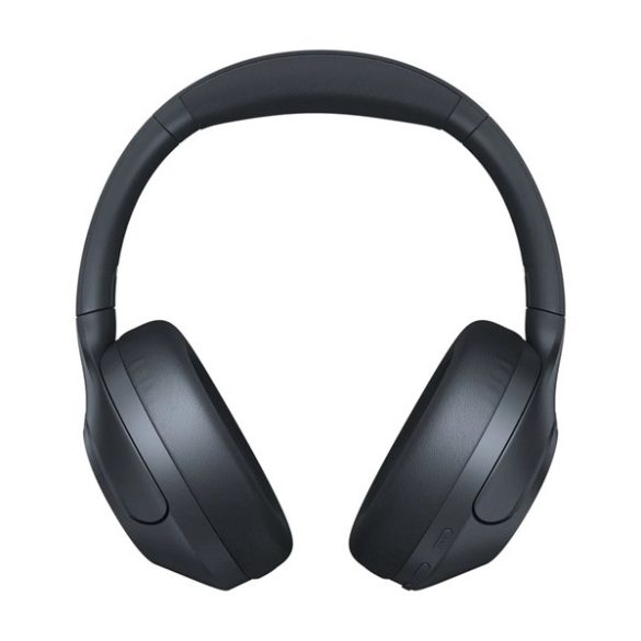 HAYLOU S35 bluetooth fejhallgató SZTEREO (v5.2, mikrofon, aktív zajszűrő, összehajtható + 3.5mm jack kábel) FEKETE