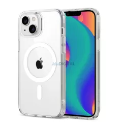   ESR CH HALOLOCK szilikon telefonvédő (ütésállóság, légpárnás sarok, MagSafe) ÁTLÁTSZÓ Apple iPhone 14, iPhone 13
