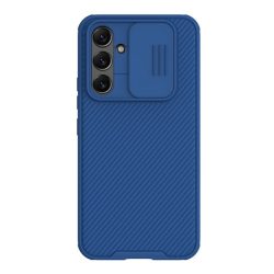   NILLKIN CAMSHIELD PRO műanyag telefonvédő (szilikon keret, közepesen ütésálló, kamera védelem, csíkos minta) SÖTÉTKÉK Samsung Galaxy A54 5G (SM-A546)
