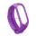 Pótszíj (egyedi méret, szilikon) LILA Xiaomi MI Band 4, MI Band 3