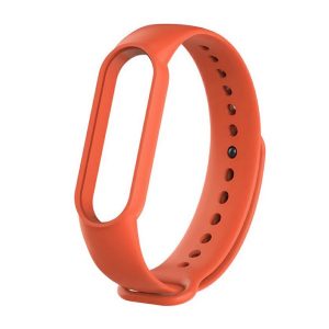 Pótszíj (egyedi méret, szilikon) NARANCSSÁRGA Xiaomi MI Band 3, Xiaomi MI Band 4