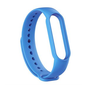 Pótszíj (egyedi méret, szilikon) VILÁGOSKÉK Xiaomi MI Band 3, Xiaomi MI Band 4