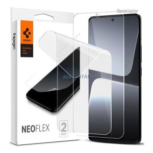 SPIGEN NEOFLEX képernyővédő fólia 2db (full screen, íves részre, tok barát) ÁTLÁTSZÓ Xiaomi 13 Pro