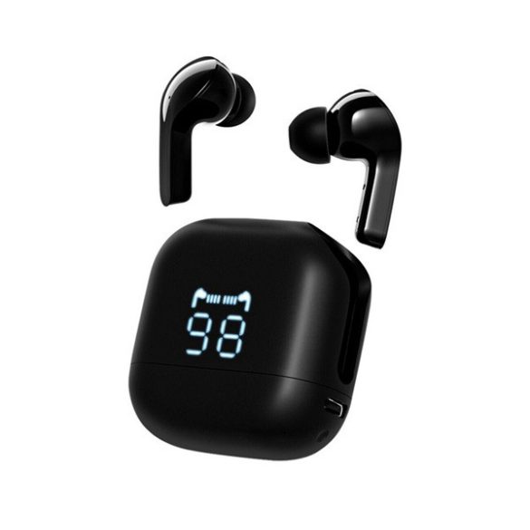 MIBRO EARBUDS 3 PRO bluetooth fülhallgató SZTEREO (v5.3, TWS, mikrofon, zajszűrő, IPX4 vízálló + töltőtok) FEKETE