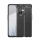 Szilikon telefonvédő (közepesen ütésálló, bőr hatású, varrás minta) FEKETE OnePlus Nord CE 3 Lite 5G
