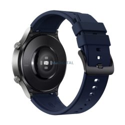   Pótszíj (univerzális, 22 mm, szilikon, állítható, fekete csat) SÖTÉTKÉK Garmin Forerunner 220, Garmin Forerunner 225, Garmin Forerunner 230, Garmin Fenix 6 Sapphire, Garmin Forerunner 630, Sa