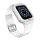 Pótszíj (egyedi méret, szilikon, közepesen ütésálló, állítható + szilikon keret) ÁTLÁTSZÓ Apple Watch Series 7 45mm, Apple Watch Series SE 2 44mm, Apple Watch Series 1 42mm, Apple Watch