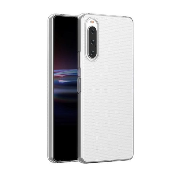 Szilikon telefonvédő (ultravékony) ÁTLÁTSZÓ Sony Xperia 10 V (XQ-DC54)