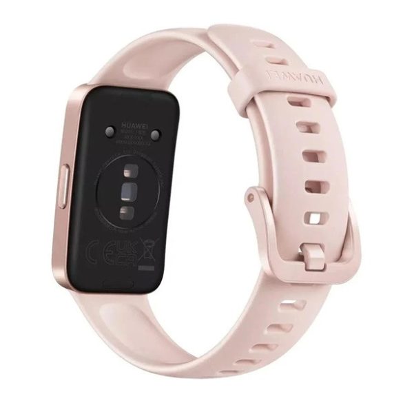 HUAWEI Band 8 bluetooth okoskarkötő (aktivitásmérő, pulzusmérő, hívásjelzés, vízálló, 100 sport mód) RÓZSASZÍN