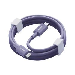   BASEUS SUPERIOR adatkábel (Type-C - lightning, 20W, PD gyorstöltő, 100cm, törésgátló) LILA