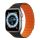 DUX DUCIS pótszíj (egyedi méret, szilikon, 3D minta, mágneses zár) FEKETE / NARANCSSÁRGA Apple Watch Series 7 41mm, Apple Watch Series SE 2 40mm, Apple Watch Series 2 38mm, Apple Watch Series 3