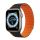 DUX DUCIS pótszíj (egyedi méret, nagy, szilikon, 3D, mágneses) FEKETE/NARANCSSÁRGA Apple Watch Ultra 49mm, Apple Watch Series 7 45mm, Apple Watch Series 8 45mm, Apple Watch Series 4 44mm, Apple Watch Series 5 44mm, Apple Watch Series 6 44mm, Apple Wa