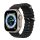 DUX DUCIS pótszíj (egyedi méret, kicsi, szilikon, állítható, hullám) FEKETE Apple Watch Series 3 38mm, Apple Watch Series 2 38mm, Apple Watch Series 1 38mm, Apple Watch Series 4 40mm, Apple Watch Series 6 40mm, Apple Watch Series SE 2 40mm, Apple