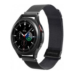   DUX DUCIS pótszíj (univerzális, 20mm, alumínium, milánói, mágneses) FEKETE