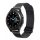 DUX DUCIS pótszíj (univerzális, 20 mm, alumínium, milánói, mágneses zár) FEKETE Samsung Galaxy Watch Active 2 40mm (SM-R830N), Amazfit GTS, Garmin Fenix 6S, Samsung Galaxy Watch 3 41mm (SM-R85