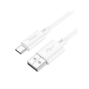 HOCO X88 adatkábel (USB - Type-C, 3A, gyorstöltő, 100cm) FEHÉR