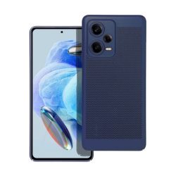   Műanyag telefonvédő (légáteresztő, lyukacsos minta, kamera védelem) SÖTÉTKÉK Xiaomi Redmi Note 12 5G, Xiaomi Poco X5 5G