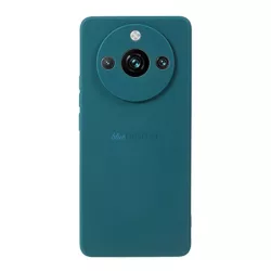   Szilikon telefonvédő (matt) SÖTÉTZÖLD Realme 11 Pro, Realme 11 Pro Plus