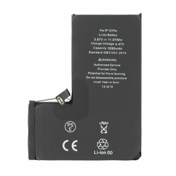 Akku 3095mAh LI-ION (Apple A2656 kompatibilis) Apple iPhone 13 Pro