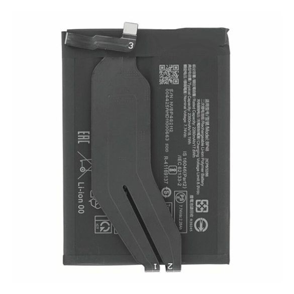 Akku 2300mAh Li-Polymer (BP48 kompatibilis) Xiaomi 12 Lite