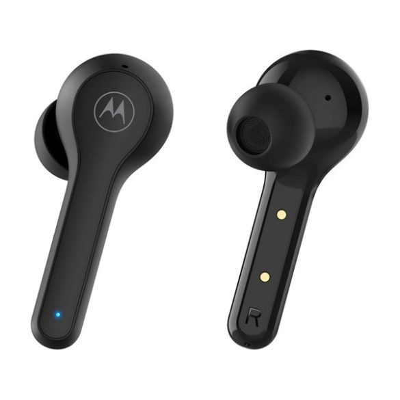 MOTOROLA BUDS 085 bluetooth fülhallgató SZTEREO (v5.0, TWS, mikrofon, IPX5 vízálló + töltőtok) FEKETE