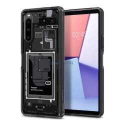   SPIGEN ULTRA HYBRID ZERO ONE műanyag telefonvédő (közepesen ütésálló, légpárnás keret) FEKETE Sony Xperia 10 V (XQ-DC54)