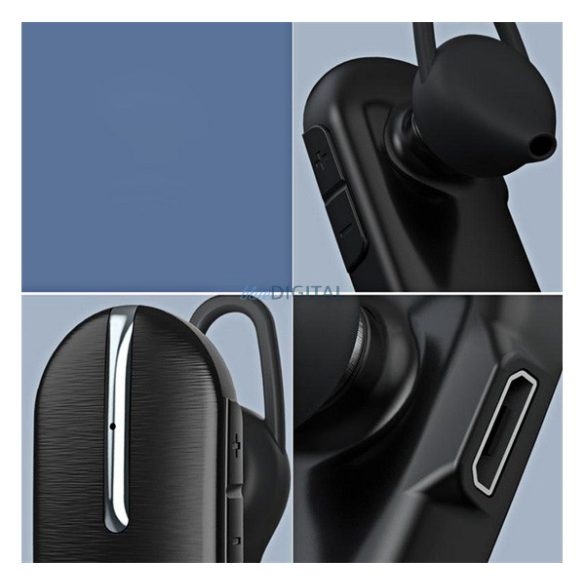 REMAX bluetooth fülhallgató MONO (v4.2, mikrofon, zajszűrő, multipoint, EDR) FEHÉR