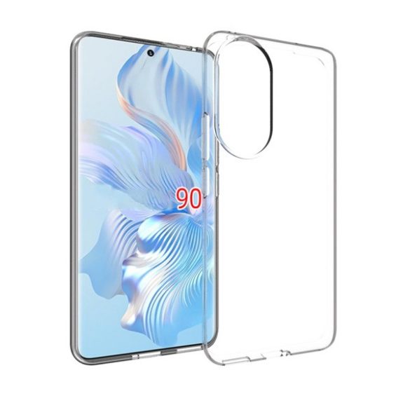 Szilikon telefonvédő (ultravékony) ÁTLÁTSZÓ Honor 90 5G