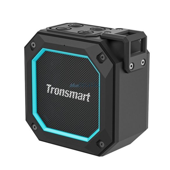 TRONSMART GROOVE 2 bluetooth hordozható hangszóró (v5.3, 10W, LED világítás) FEKETE