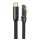 USAMS ICEFLAKE adatkábel (Type-C - lightning, 20W, PD gyorstöltő, 120cm, 90 fokos) FEKETE USAMS ICEFLAKE adatkábel (Type-C - lightning, 20W, PD gyorstöltő, 120cm, 90 fokos) FEKETE