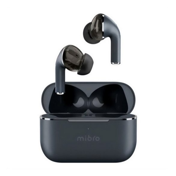 MIBRO M1 bluetooth fülhallgató SZTEREO (v5.3, TWS, mikrofon, zajszűrő, IPX4 vízálló + töltőtok) SÖTÉTKÉK