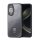 DUX DUCIS AIMO műanyag telefonvédő (közepesen ütésálló, szilikon keret, kamera védelem, matt, hullám minta) FEKETE Huawei Nova 11