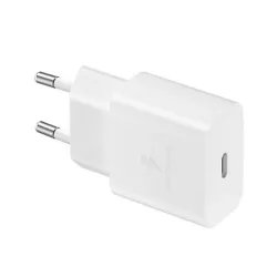   SAMSUNG hálózati töltő Type-C aljzat (15W, gyorstöltő) FEHÉR