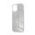 Szilikon telefonvédő (műanyag belső, csillogó hátlap) EZÜST Apple iPhone 15 Pro