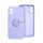 Szilikon telefonvédő (telefontartó gyűrű, mikrofiber plüss belső, beépített fémlemez, kamera védelem) LILA Xiaomi Redmi Note 12S