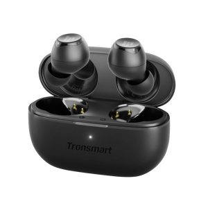 TRONSMART ONYX PURE bluetooth fülhallgató SZTEREO (v5.3, TWS, mikrofon, vízálló + töltőtok) FEKETE