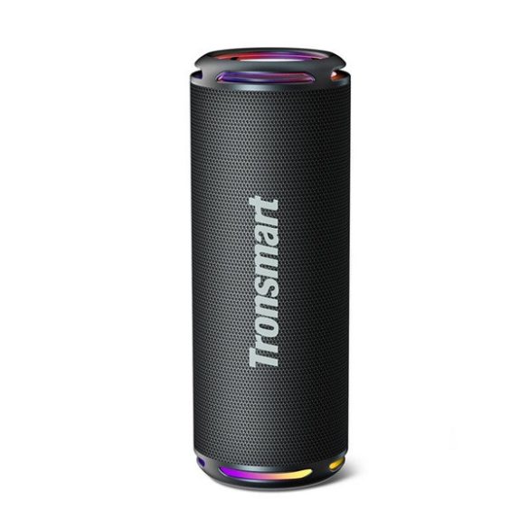 TRONSMART T7 LITE bluetooth hordozható hangszóró (v5.3, 4000mAh belső akku, 24W, IPX7 vízálló) FEKETE 