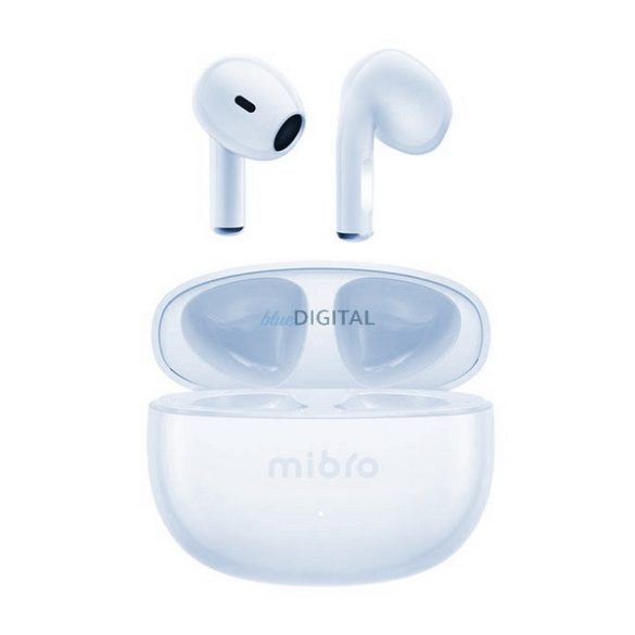 MIBRO EARBUDS 4 bluetooth fülhallgató SZTEREO (v5.3, TWS, mikrofon, zajszűrő, IPX4 vízálló + töltőtok) LILA