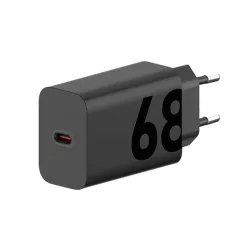   MOTOROLA MC-682L hálózati töltő Type-C aljzat (68W, gyorstöltő) FEKETE