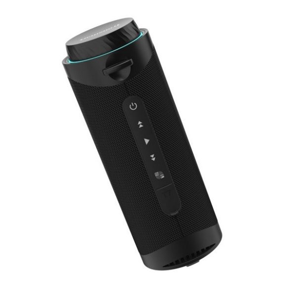 TRONSMART ELEMENT T7 bluetooth hordozható hangszóró (v5.3, 2000mAh belső akku, 30W, kártyaolvasó) FEKETE 