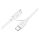 HOCO X96 adatkábel (Type-C - Type-C, 3A, 60W, PD gyorstöltő, 100cm) FEHÉR HOCO X96 adatkábel (Type-C - Type-C, 3A, 60W, PD gyorstöltő, 100cm) FEHÉR
