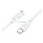 HOCO X96 adatkábel (Type-C - Type-C, 6A, 100W, PD gyorstöltő, 100cm) FEHÉR HOCO X96 adatkábel (Type-C - Type-C, 6A, 100W, PD gyorstöltő, 100cm) FEHÉR