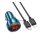 HOCO Z50 autós töltő USB+Type-C aljzat (48W, PD gyorstöltő 3.0, LED kijelző + lightning kábel) SÖTÉTKÉK HOCO Z50 autós töltő USB+Type-C aljzat (48W, PD gyorstöltő 3.0, LED kijelző + lightning kábel) SÖTÉTKÉK