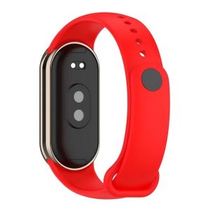 Pótszíj (egyedi méret, szilikon) PIROS Xiaomi Band 8