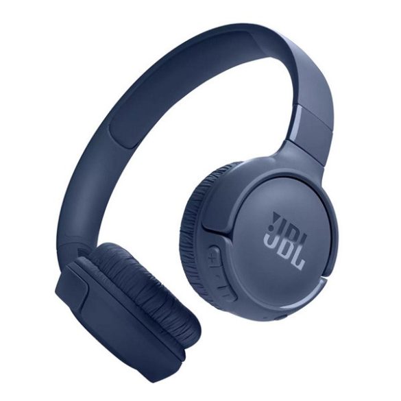 JBL TUNE 520BT bluetooth fejhallgató SZTEREO (v5.3, mikrofon, multipoint, összehajtható) SÖTÉTKÉK