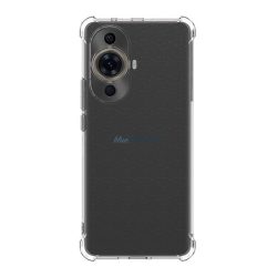   Szilikon telefonvédő (közepesen ütésálló, légpárnás sarok) ÁTLÁTSZÓ Huawei Nova 11 Pro