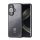 DUX DUCIS AIMO műanyag telefonvédő (közepesen ütésálló, szilikon keret, kamera védelem, matt, hullám minta) FEKETE Huawei Nova 11 Pro
