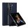 DUX DUCIS BRIL műanyag telefonvédő (közepesen ütésálló, bőr hatású hátlap, asztali tartó, rombusz minta) SÖTÉTKÉK Samsung Galaxy Z Fold5 5G (SM-F946)