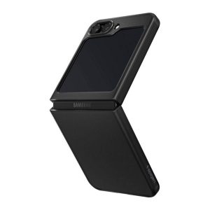 SPIGEN AIRSKIN szilikon telefonvédő (közepesen ütésálló) FEKETE Samsung Galaxy Z Flip5 5G (SM-F731)