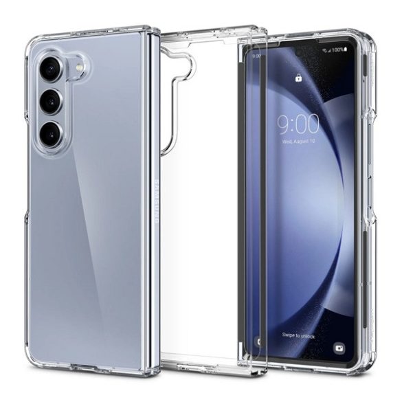 SPIGEN ULTRA HYBRID műanyag telefonvédő (közepesen ütésálló, szilikon légpárnás keret) ÁTLÁTSZÓ Samsung Galaxy Z Fold5 5G (SM-F946)